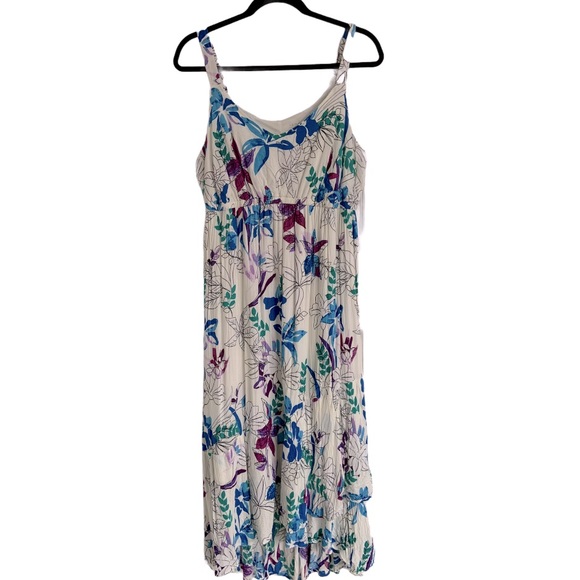 Isabel Maternity Floral Print Dress XL - Picture 1 of 5